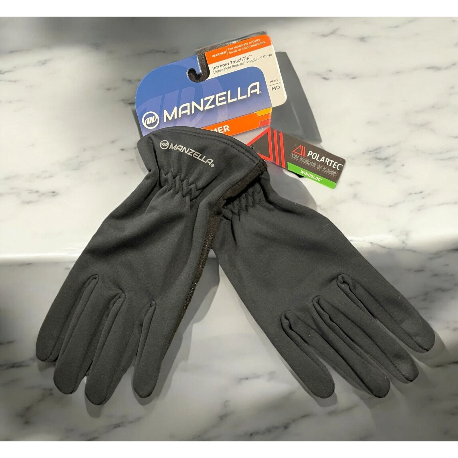 Manzella Intrepid Polartec Windbloc Gloves Men's (Sz M) Touchscreen Windproof
Opens in a new window