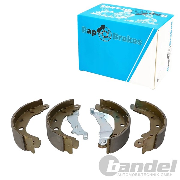 RAP Brakes Bremsbacken Satz 228Mm Passend FüR Fiat Doblo Nissan Kubistar-image