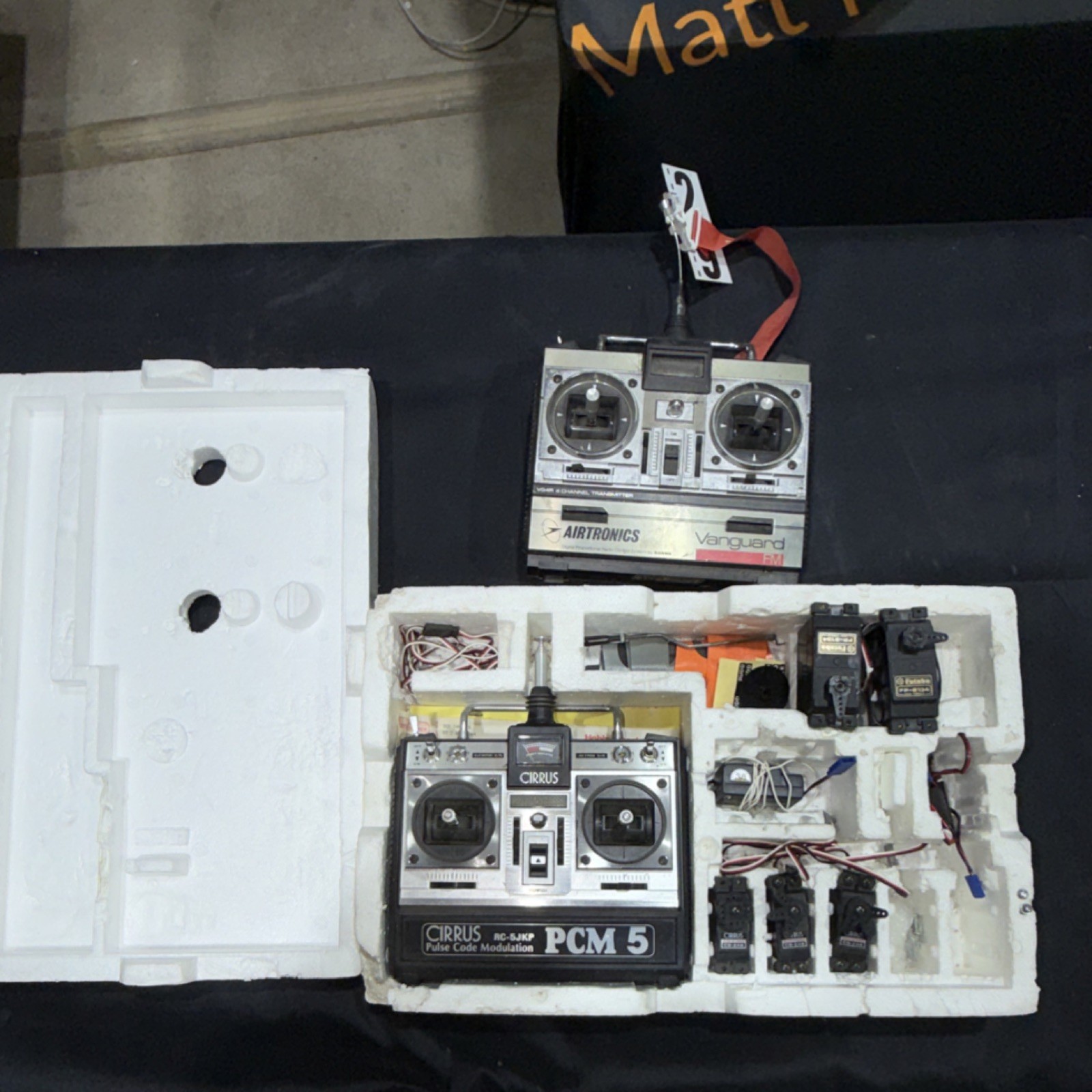Cirrus PCM 5 RC-5JKP Console Transmitter with Servos & Accessories ...
