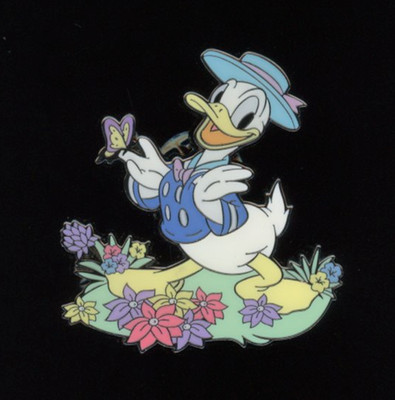 Loungefly Mickey & Friends Spring Garden Mystery Donald Duck Disney Pin