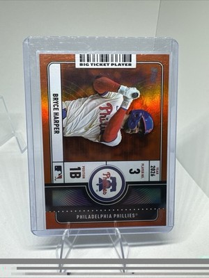 Bryce Harper Big Ticket Players /25 Topps Baseball