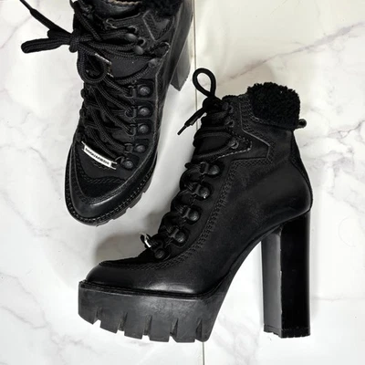 美品 DSQUARED2 VICIOUS ブーティ　ブラック レディースX.S 美品 DSQUARED2 VICIOUS ブーティ ブラック レディースX.S 美品
