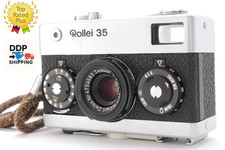 Made in GERMANY Meter works N MINT w/ Strap Rollei 35 Tessar Silver 40mm JAPAN