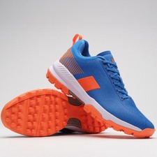 Grays Hockey Shoes Aero Cage Junior Shoe / Trainers Blue Orange Sz: 3-6 Free p&p