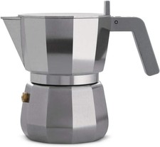 Alessi DC06/3 Espresso coffee maker, Aluminium