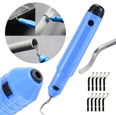 1set NB1100 Deburring Tool Hand Scraper Chamfer Trimming Blade Kit - NEW