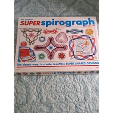 The Original SUPER SPIROGRAPH Design Set 01016  50th Anniversary  Preowned