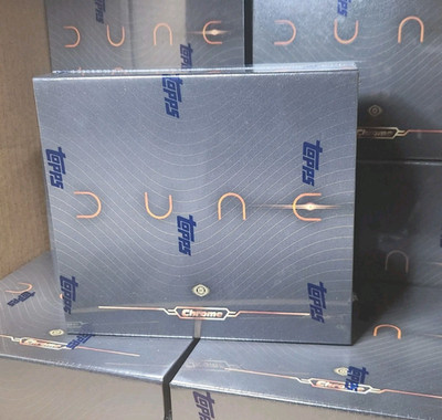  FREE SHIPPING 2024 DUNE Topps Chrome - Sealed HOBBY Box **3 Parallels**