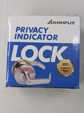 Commercial Privacy Indicator Bathroom Lock Vacant Occupied Satin Nickel AT890