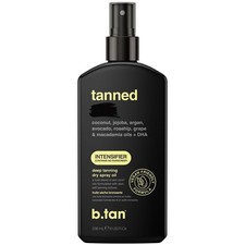 B.Tan Best Tanning Oil Get Tanned Intensifier Dry Spray - Dark Outdoor Sun Tan