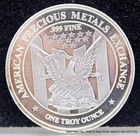 Apmex 1ozt .999+ Fine Silver Eagle Liberty Round Bullion