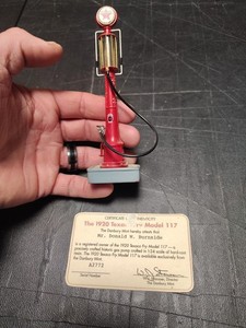 Vintage 1920 TEXACO FRY 117 DANBURY DIECAST GAS PUMP