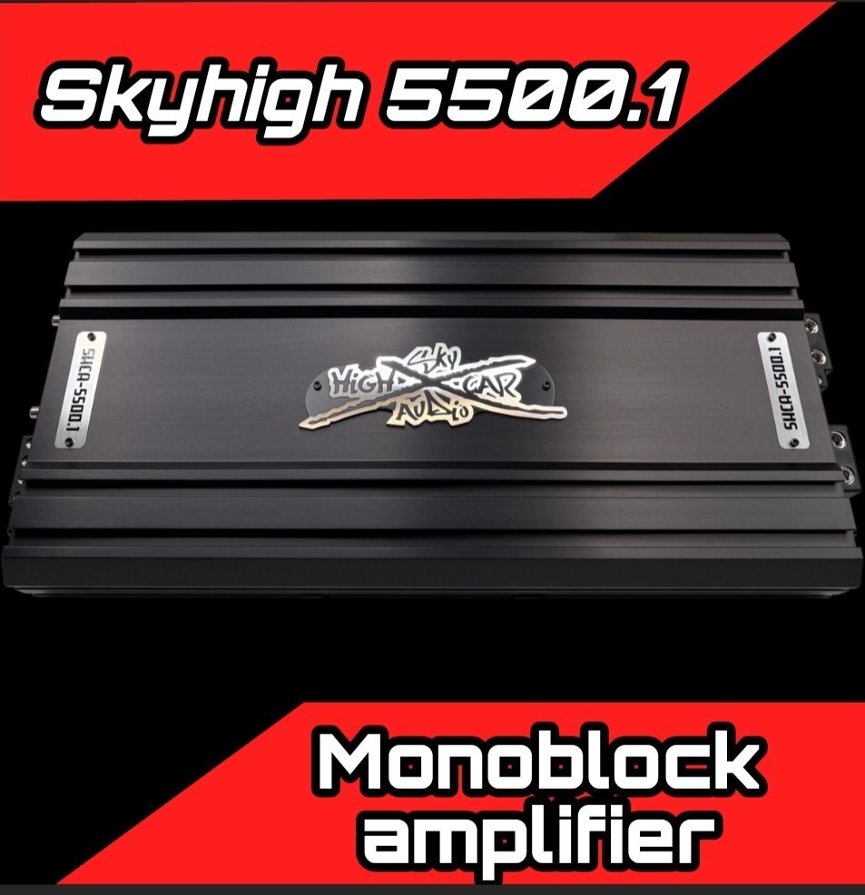 Skyhigh 5500.1 Monoblock Amplifier 