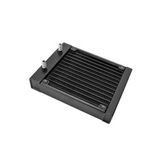 OCOCOO Black 120mm Aluminum Heatsink with N8 Fitting, DIY Computer Case
