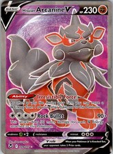 Hisuian Arcanine V (Full Art) SWSH12: Silver Tempest 179/195 Holo NM on eBay