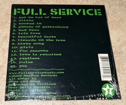 Full Service - Irie Love CD Rare OOP 2005 Mashup Records NEW Sealed Austin Texas - Imagen 2 de 2
