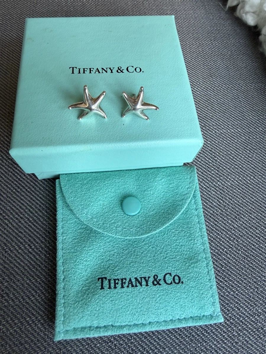 Tiffany & Co. Peretti スターフィッシュ 両耳用ピアス Elsa Peretti