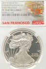 2017 S $1 PROOF AMERICAN SILVER EAGLE EARLY RELEASE CONGRAT NGC PF70 ULTRA CAMEO