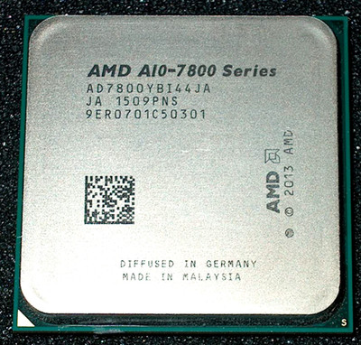AMD 3.5 GHZ MODEL A10-7800 QUAD CORE PROCESSOR, AD7800YBI44JA, FM2+,  US SELLER