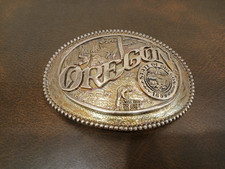 State of Oregon Belt buckle. Award Design Noble, Design