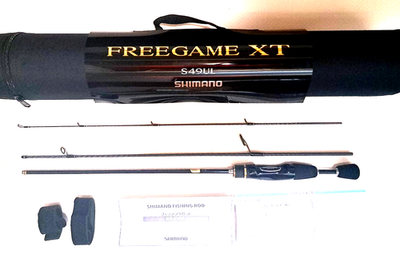 Shimano FREEGAME XT S49UL Travel Spinning Rod Trout Light