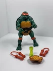 Vintage 1992 Playmates TMNT Mutating Michelangelo Action Figure - Complete!