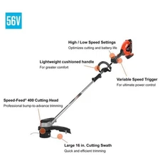 Echo 16In 56V Eforce String Trimmer Brushless Motor (Bare Tool)