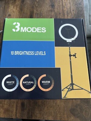 Aduro U-Stream Home Streaming Studio with 10 inch Ring Light and Tripod