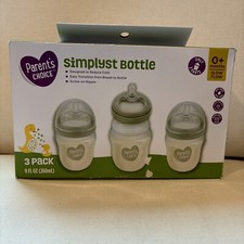 Parent's Choice Simplyst Bottle 9 oz. 3-Pack BPA Slow Flow 0 Months - New