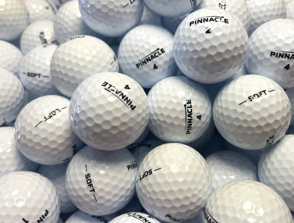 6 docenas de pelotas de golf usadas casi nuevas AAAA blancas pináculo Foto 4 de 4