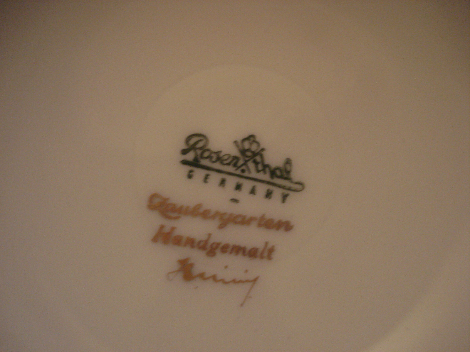 Rosenthal Selb Zaubergarten Krug Vase H 25 cm Handbemalt Porzellan eBay