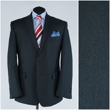 Mens Dark Grey Sport Coat 42R US Size LORD Wool Blazer Jacket