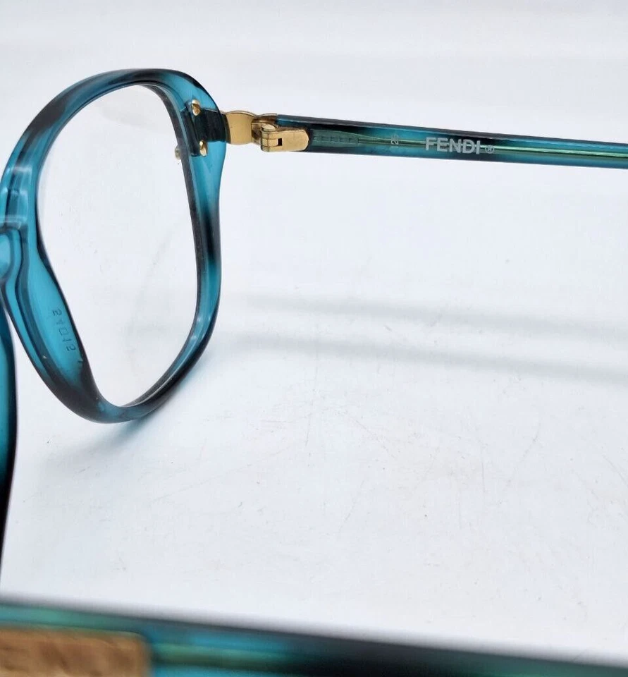 80s Vintage Fendi Rectangular Sunglasses Unisex New Old Stock Made Italy - Image 4 of 4