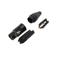NC3FXX-B-D Stecker Xlr Weiblich Pin: 3 Gerade FüR Leitungen LöTen 16A Neutrik