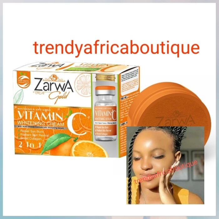 Zarwa Vitamin C Whitening & Anti-aging Face Cream. 2in1