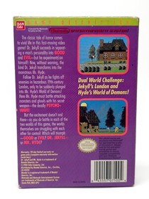 Dr. Jekyll And Mr. Hyde Nintendo NES USA