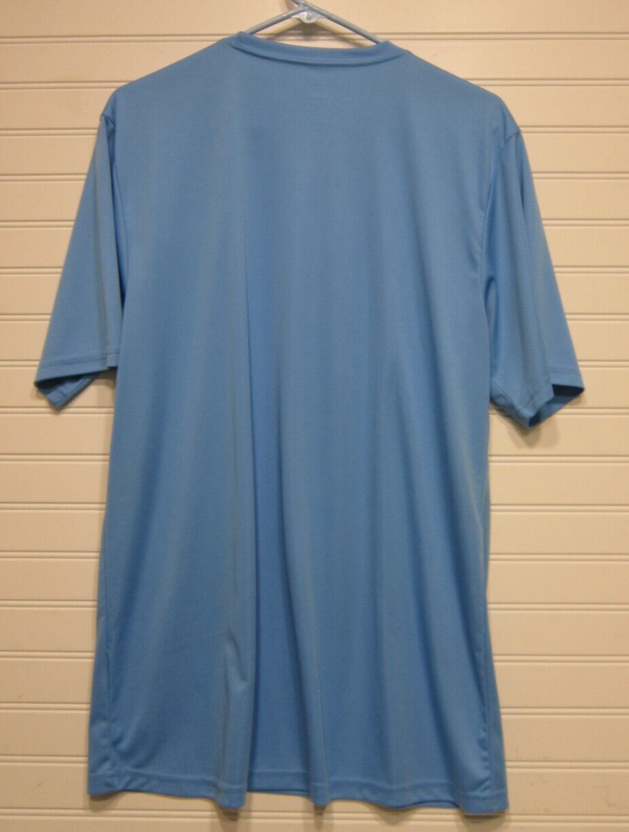 Epic Sports Light Blue 100% Polyester Shirt Size L | eBay