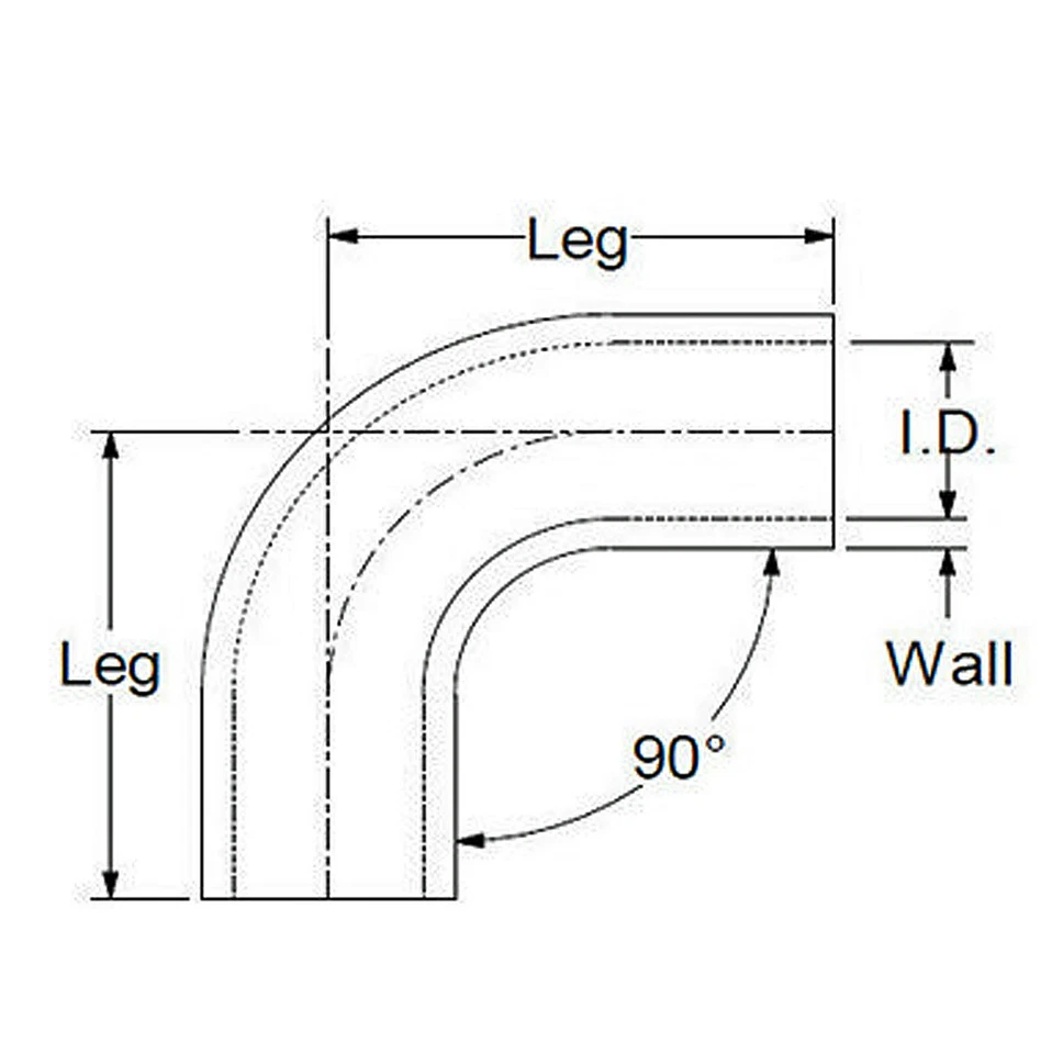 90°Grad, Silikonbogen, ID 32mm, Silikonschlauch, Bogen Silikon Schlauch SCHWARZ - Bild 4 von 4