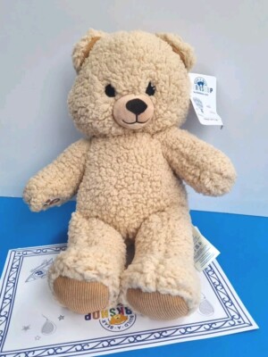 Cozy Cuddles Build A Bear brandneu mit Etikett Plüsch gemütlich brauner Teddybär 