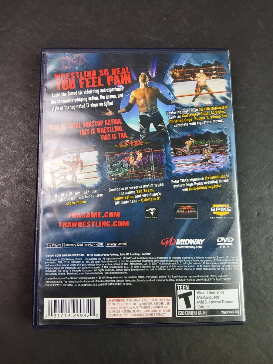 Jogo Tna Impact: Total Nonstop Action Wrestling - Ps3