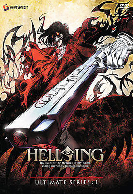 Hellsing Ultimate - Vol. 1 (DVD, 2008) w/ Insert Cracked Clear Case Very Good