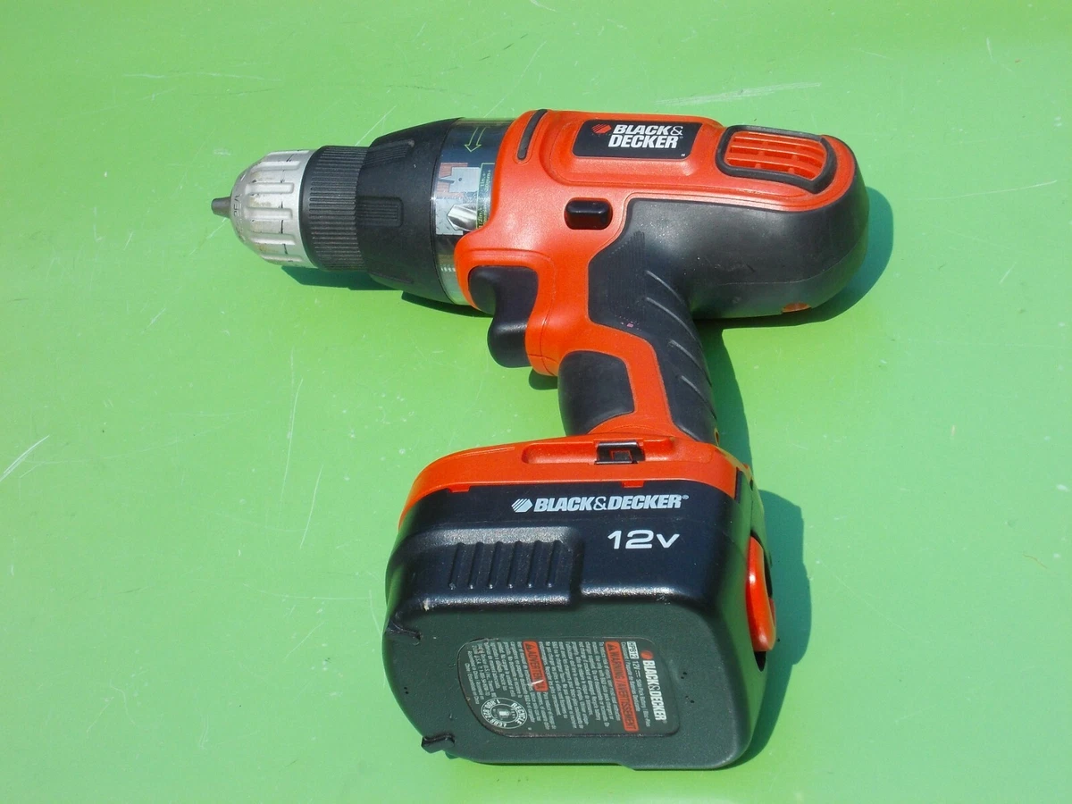 Black & Decker 12V Lithium Drill with 2 Batteries