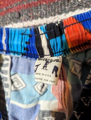 Maillot de bain vintage des années 60, short psychédélique, maillot de bain MacGregor, maillot de bain MOD, short de bain 34 - Canada