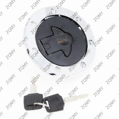 ZX7R ZX-6R Fuel Cap Aluminum Fuel Tank Cap Cover With Keys – Fits