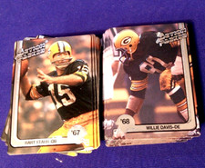 20 1991 ACTION PACKED WHIZZER WHITE PROMO TEAM SET GREEN BAY PACKERS BART STARR