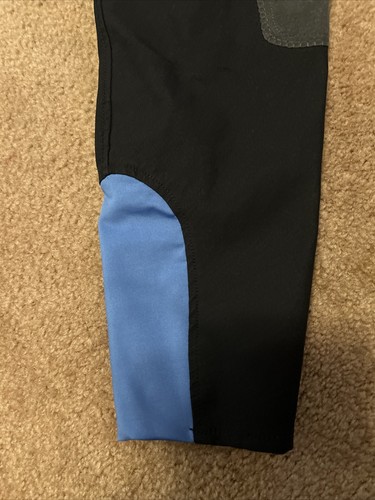 Devon-Aire Signature Classic Knee-Patch Breech Riding Show Pants Black Size 34 - Picture 2 of 7