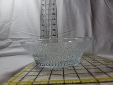 Discontinued Malaysian Trellis by Crystal Clear Industries 8" Glass Serving Bowl