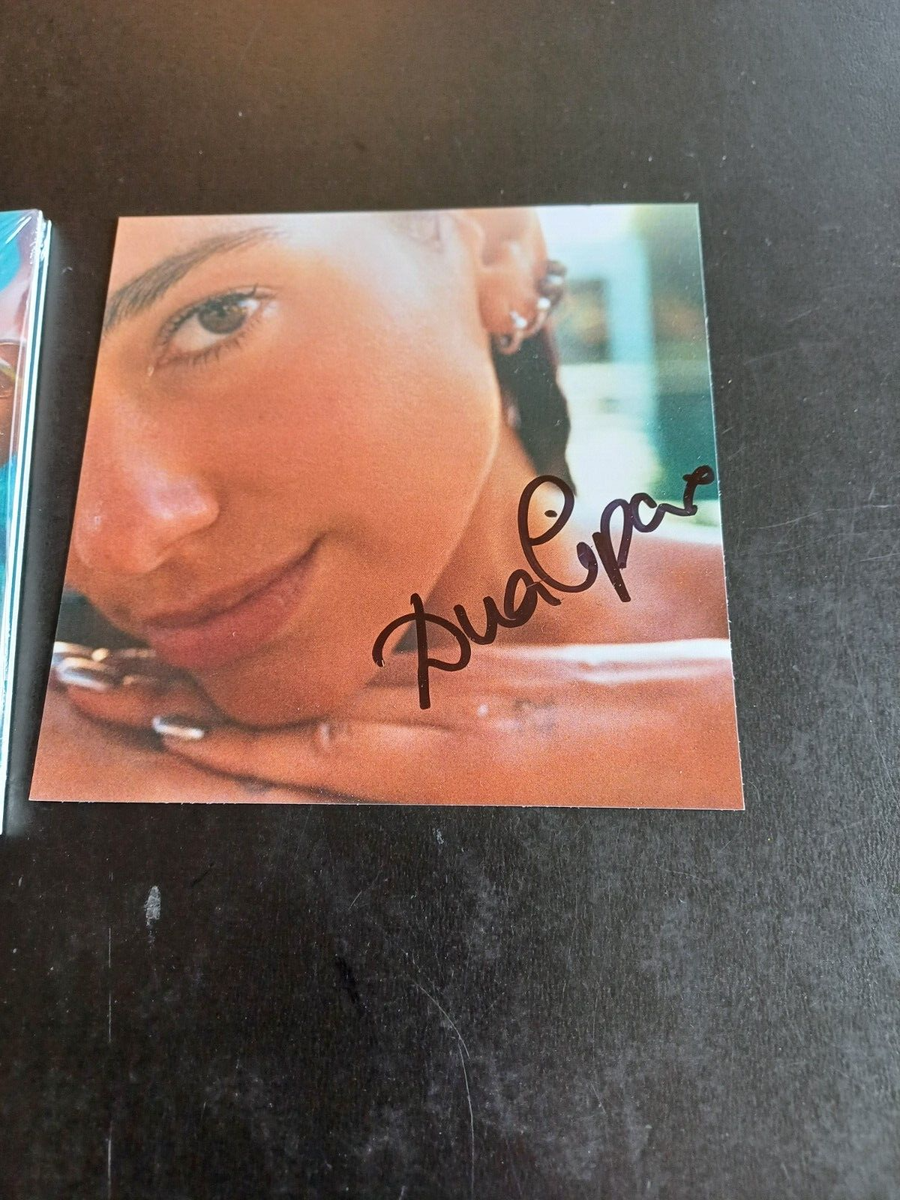 DUA LIPA RADICAL OPTIMISM VERY LIMITED LENTICULAR SLV CD & SIGNED