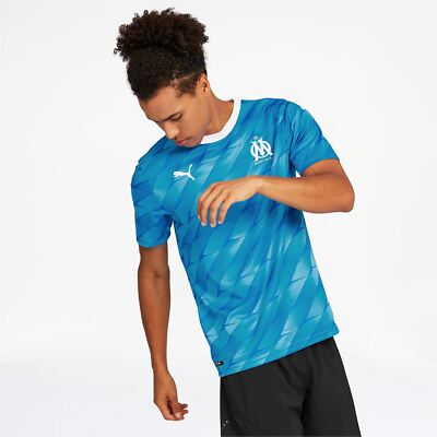 755674-02] Mens Puma Olympique Marseille Away Replica Jersey | eBay