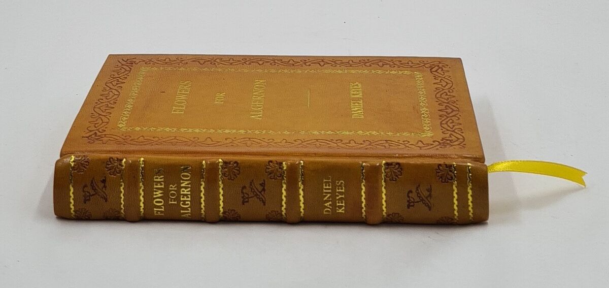 Flowers For Algernon By Keyes, Daniel [Premium Leather Bound Flowers For Algernon By Keyes, Daniel [Premium Leather Bound